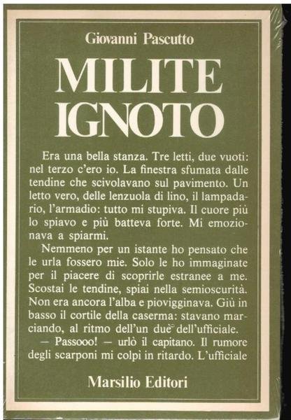 MILITE IGNOTO