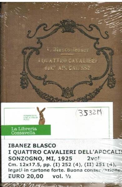 I QUATTRO CAVALIERI DELL'APOCALISSE