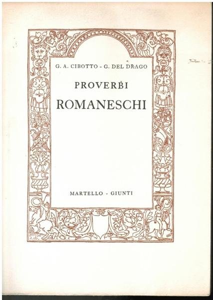 Proverbi romaneschi,