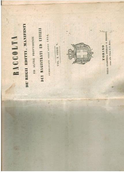 Raccolta de' Regii editti, manifesti ed altre provvidenze dei magistrati …