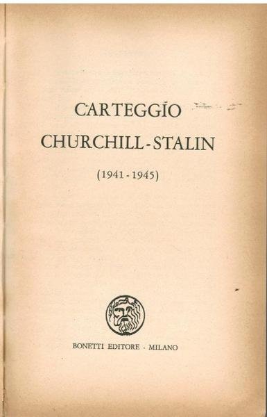 Carteggio 1941-1945