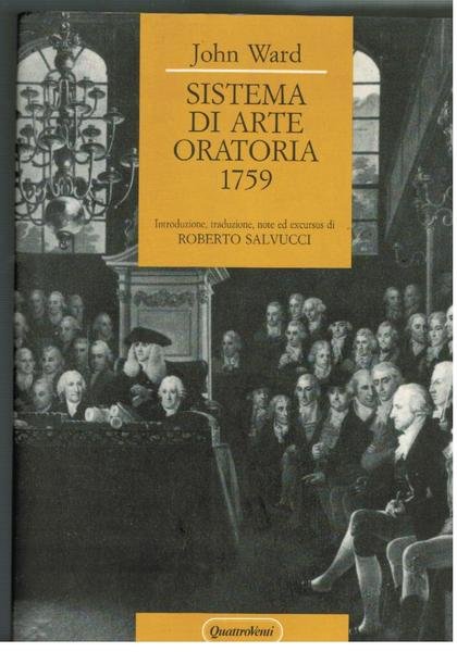 Sistema di arte oratoria 1759,