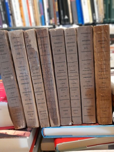 I secoli della Letteratura Italiana dopo il suo risorgimento. Otto …