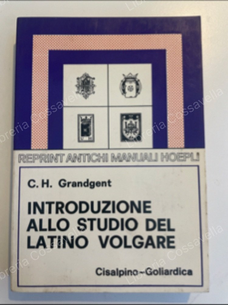 Introduzione allo studio del latino volgare | Immagine principale