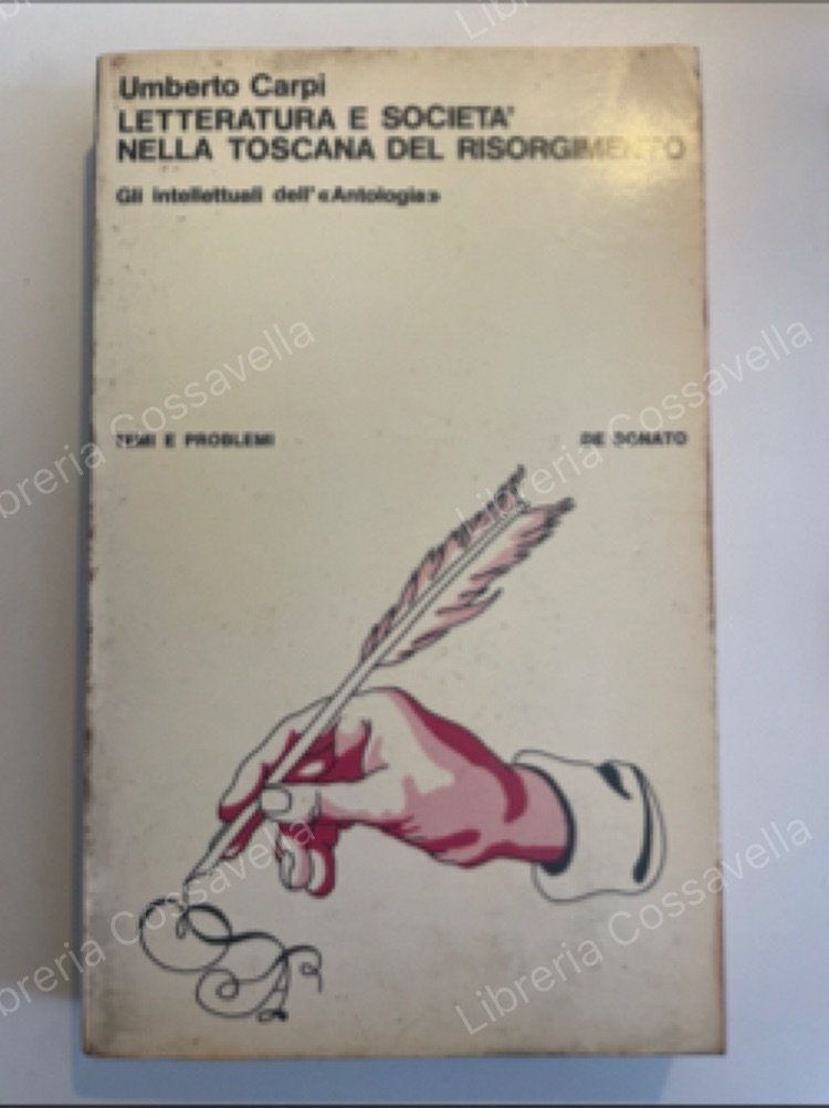 Letteratura e società nella Toscana del risorgimento | Immagine principale