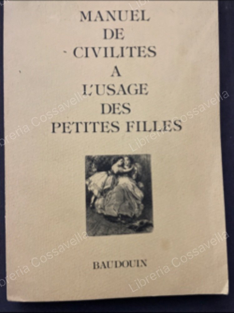 Manuel de civilites a l’usage des petites filles | Immagine principale