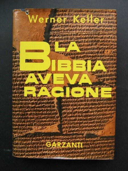 La Bibbia aveva ragione