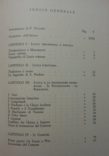 STORIA DI LUCCA.