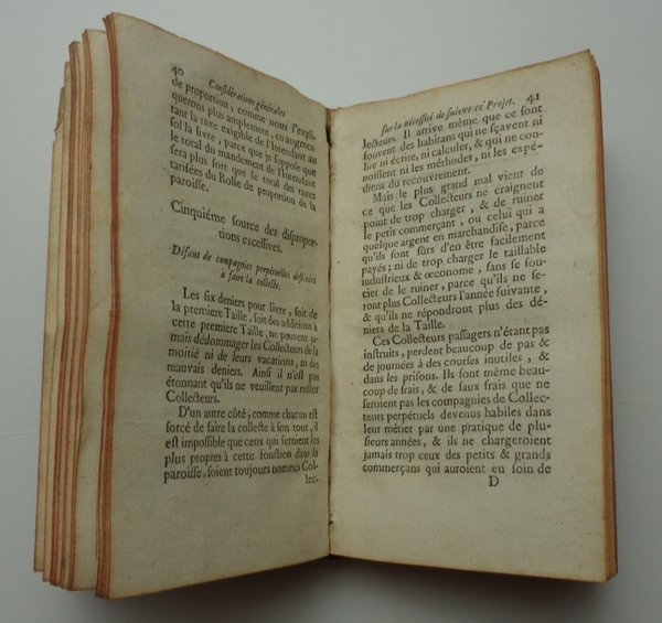 PROJET DE TAILLE TARIFEE. Nouvelle edition revue par l'Auteur et …