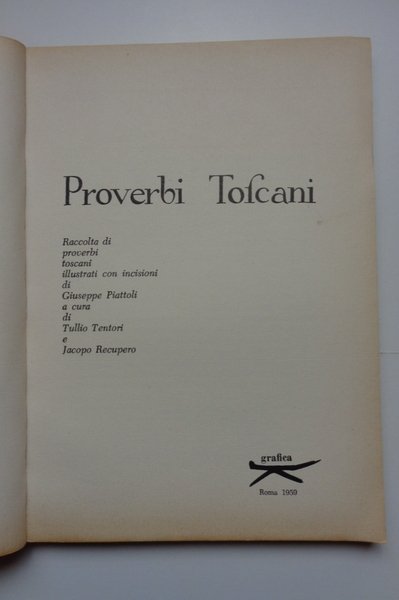 Proverbi toscani