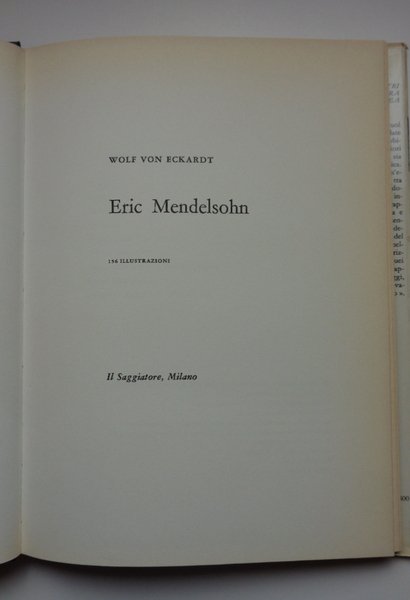 ERIC MENDELSOHN.