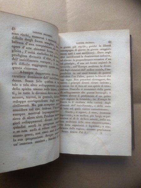 STORIA GENERALE DELL'INCIVILIMENTO IN EUROPA dalla caduta dell'impero romano fino …