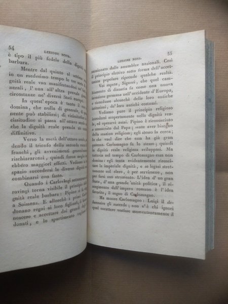 STORIA GENERALE DELL'INCIVILIMENTO IN EUROPA dalla caduta dell'impero romano fino …