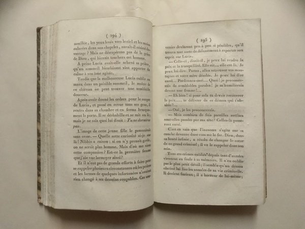 LES FIANCES., histoire milanaise du XVII siècle.