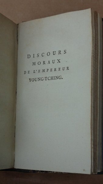 COLLECTION DES MORALISTES ANCIENS. Tome premier: MANUEL D'EPICTETE. Tome second: …