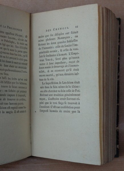 COLLECTION DES MORALISTES ANCIENS. Tome premier: MANUEL D'EPICTETE. Tome second: …