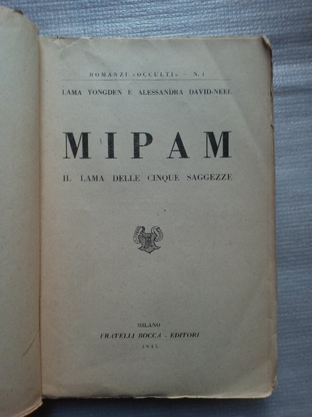 MIPAM. Il Lama delle cinque saggezze.