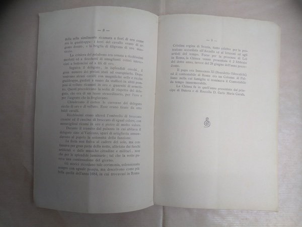 DELLA CHINEA E DEL MODO COME VENIVA OFFERTA AI ROMANI …