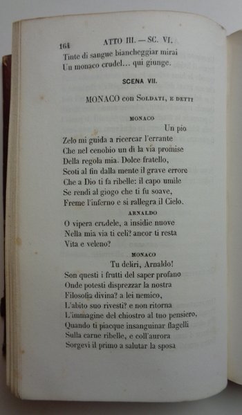 ARNALDO DA BRESCIA. Tragedia.