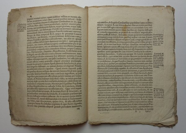 BULLA SUPER REFORMATIONE CONCLAVIS in electione Romani Pontificis.