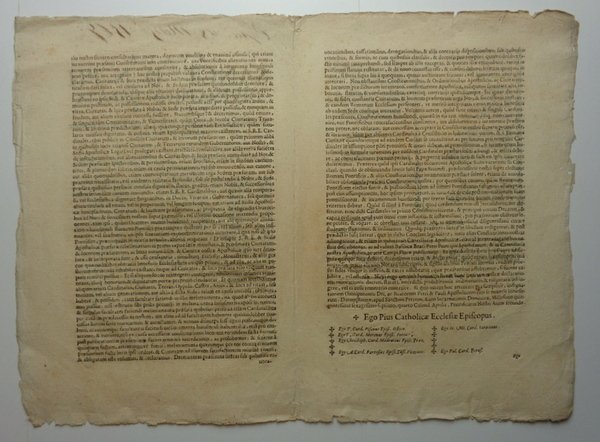 BULLA Sanct.mi D.N. Pii divina providentia papae V, PROHIBITORIA, NE …