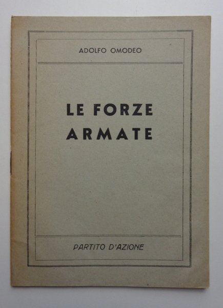 LE FORZE ARMATE. | Immagine principale