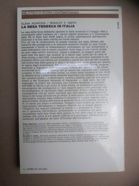 La resa tedesca in Italia