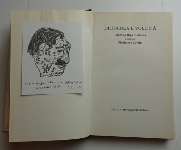 Diligenza e voluttà. Ludovica Ripa di Meana interroga Gianfranco Contini