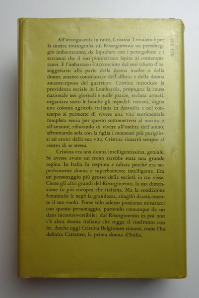 CRISTINA DI BELGIOIOSO. La principessa romantica.