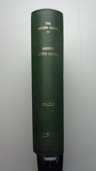 ADONIS, ATTIS, OSIRIS. Studies in the history of oriental religion.