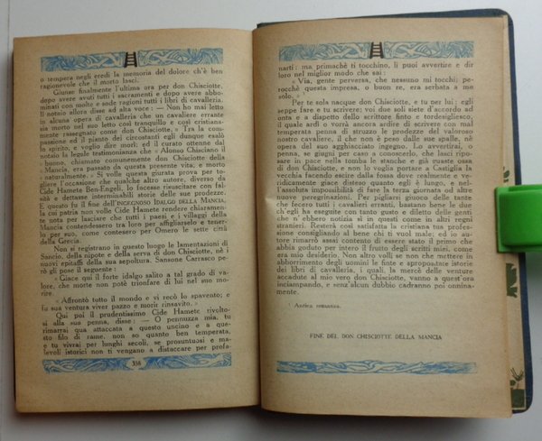 DON CHISCIOTTE DELLA MANCIA con Sancio Pancia suo scudiero. Traduzione …