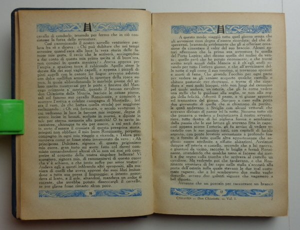 DON CHISCIOTTE DELLA MANCIA con Sancio Pancia suo scudiero. Traduzione …