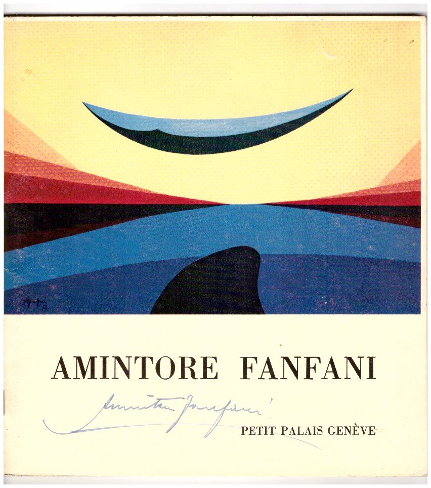 Amintore Fanfani. Petit Palais Geneve