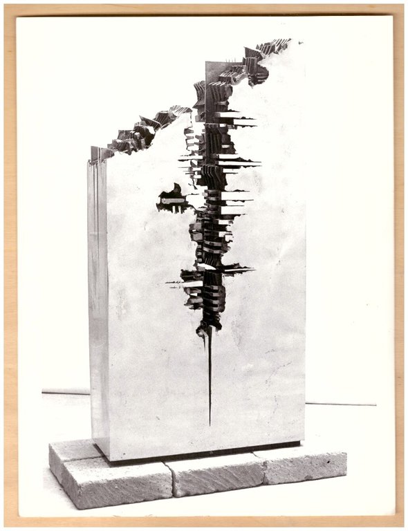 ARNALDO POMODORO. 15 sculptures 1960-1980. + 5 FOTO ORIGINALI (Studio …