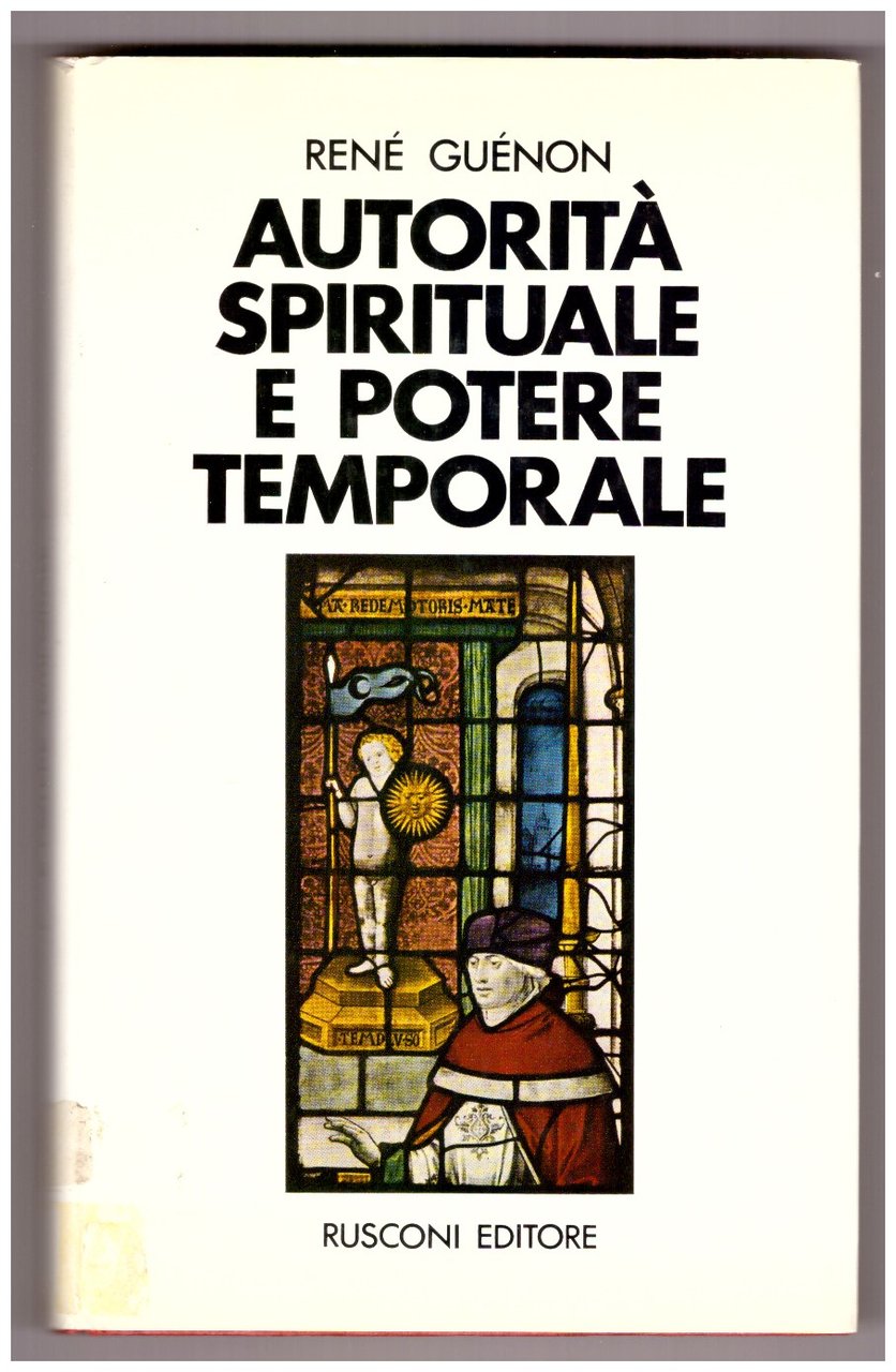 Autorità spirituale e potere temporale