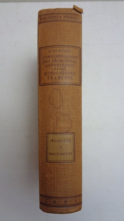 CONSIDERAZIONI SUI PRINCIPALI AVVENIMENTI DELLA RIVOLUZIONE FRANCESE. | Immagine Gallery 2