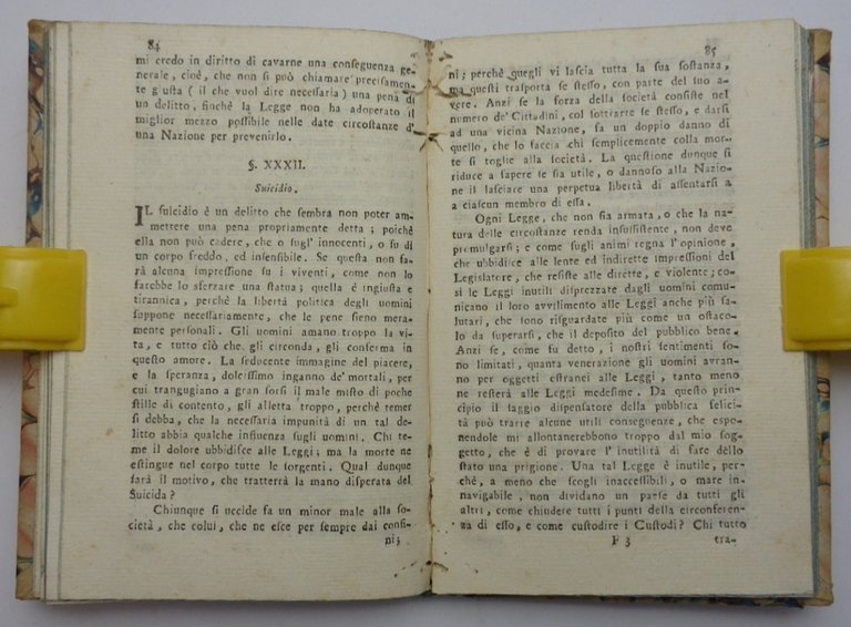 DEI DELITTI E DELLE PENE. Edizione ultima dell'anno MDCCLXIX. Coll'aggiunta … | Immagine Gallery 18