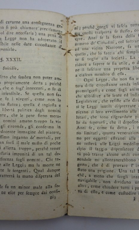 DEI DELITTI E DELLE PENE. Edizione ultima dell'anno MDCCLXIX. Coll'aggiunta … | Immagine Gallery 19