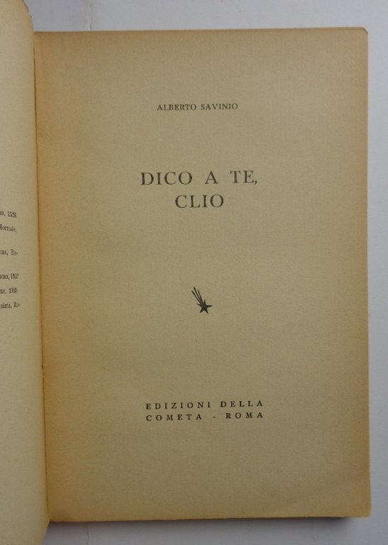 DICO A TE CLIO.