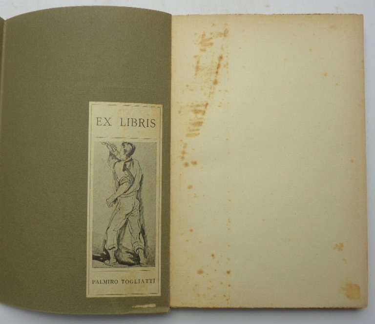 DISGRAZIA IN CASA AMATO. (Ex libris di Togliatti)