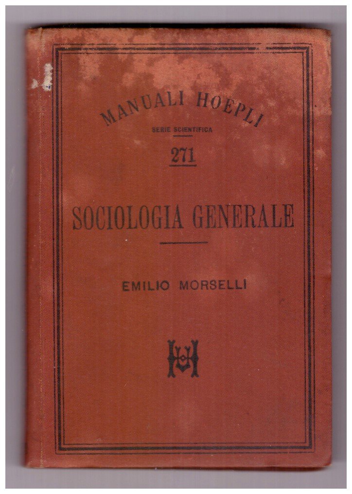 Elementi di sociologia generale