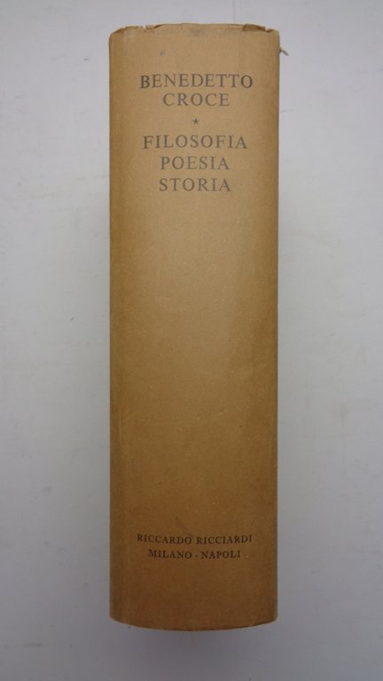 FILOSOFIA. POESIA. STORIA. Pagine tratte da tutte le opere a …