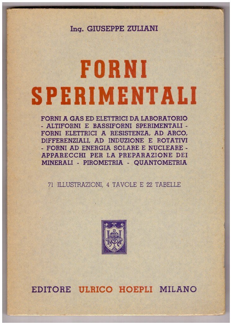 FORNI SPERIMENTALI.