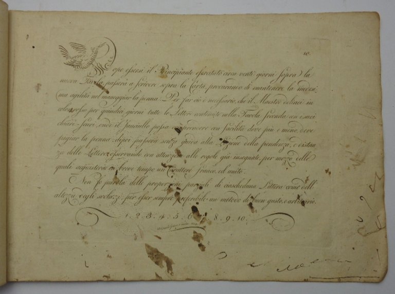 GAETANO GIARRÈ SCRITTOR FIORENTINO INVENTÒ E INCISE QUESTO NUOVO METODO …