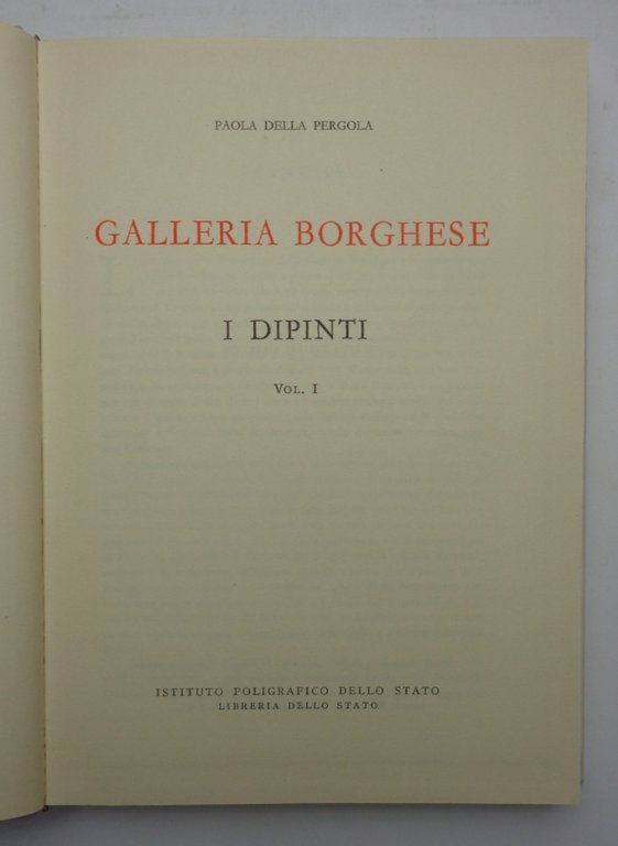 Galleria Borghese. I dipinti (volume I)