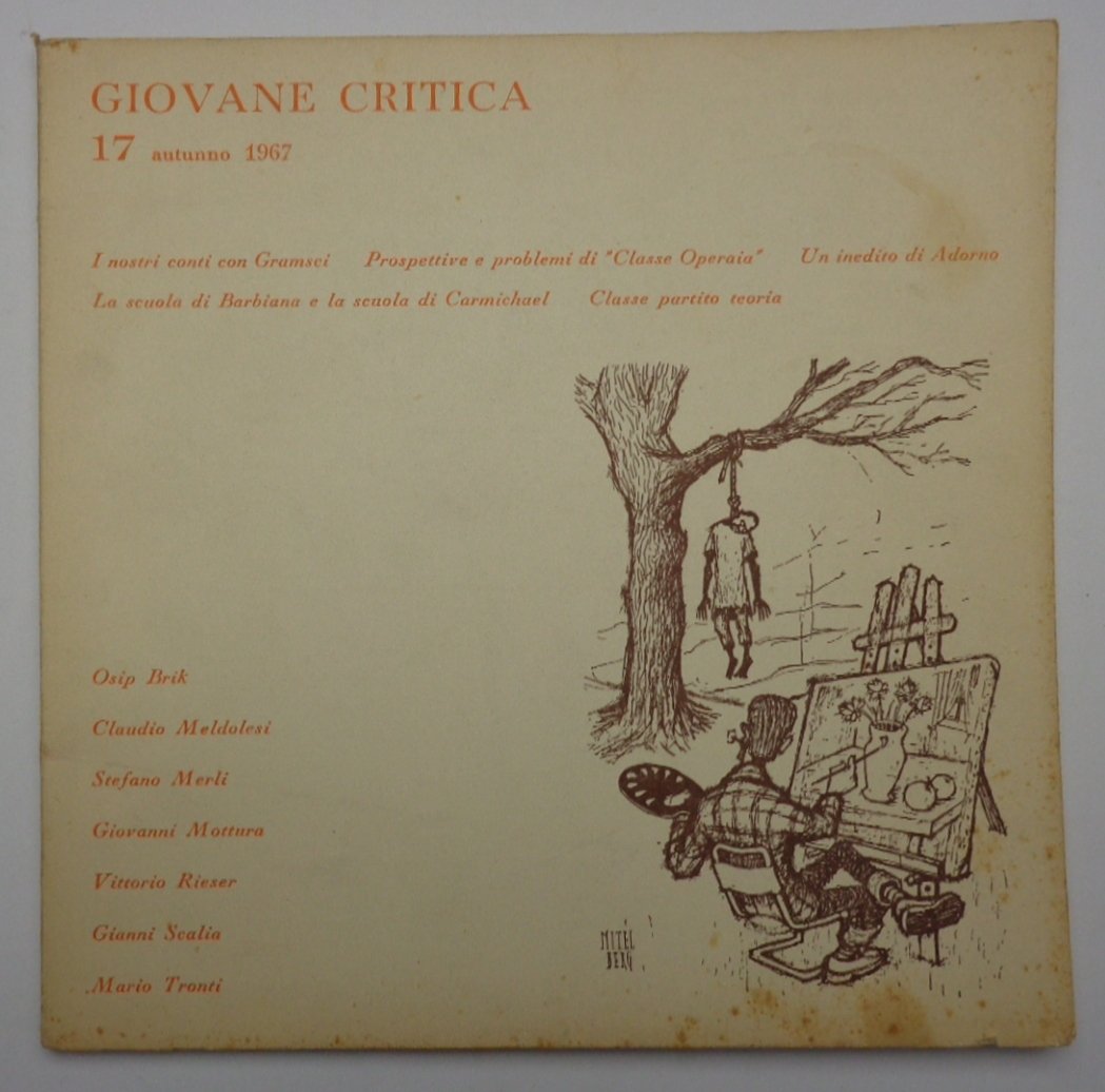 GIOVANE CRITICA. N. 17 autunno 1967.