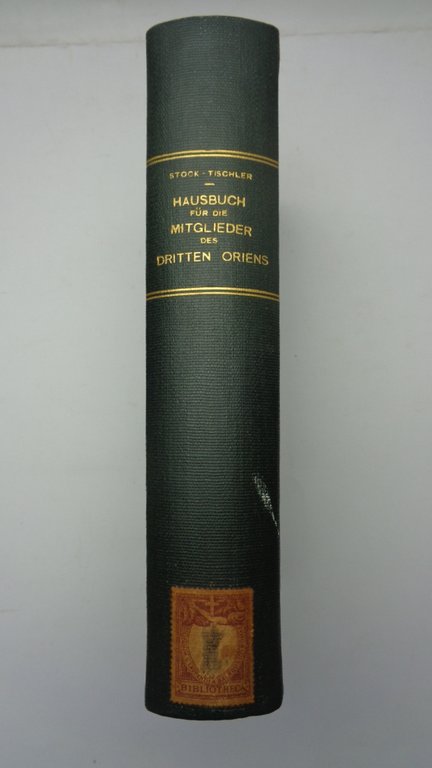 HAUSBUCH für die Mitglieder des dritten Ordens des hl. Vaters …