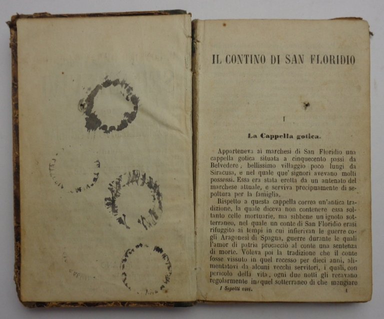 I SEPOLTI VIVI, O UN TERREMOTO IN SICILIA.