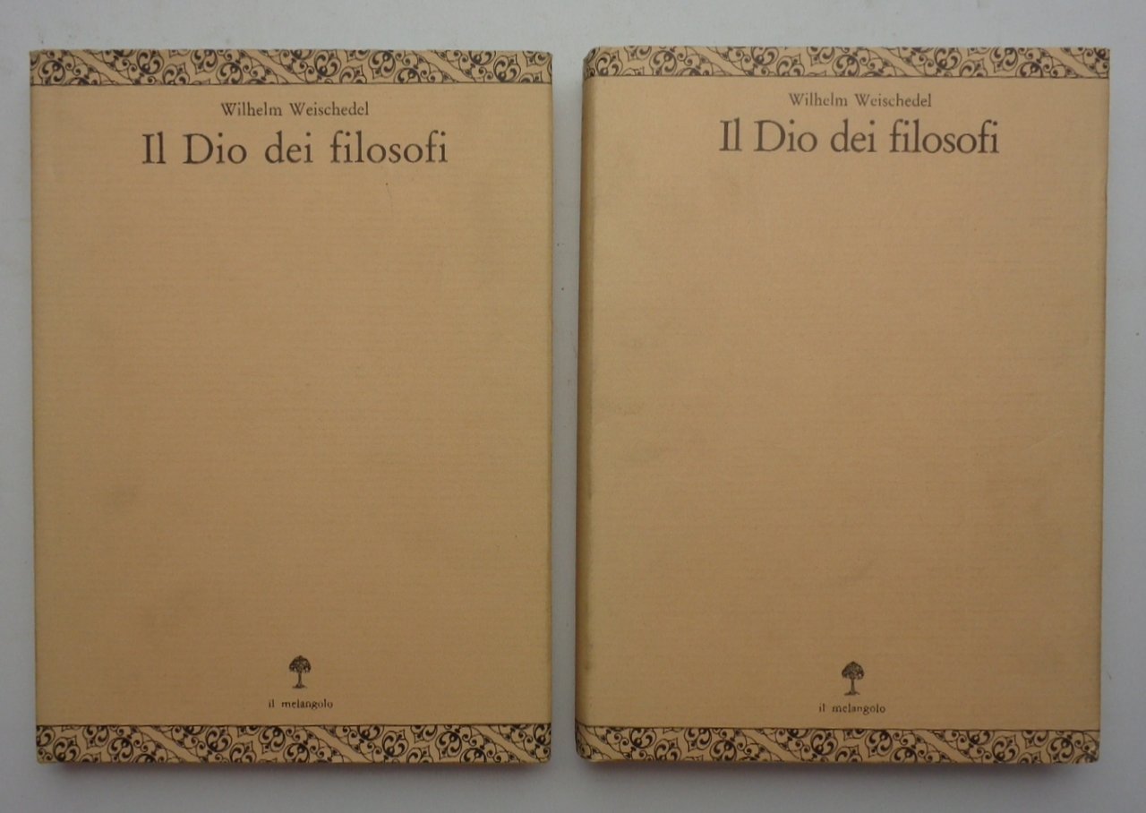 IL DIO DEI FILOSOFI. Fondamenti di una teologia filosofica nell'epoca …
