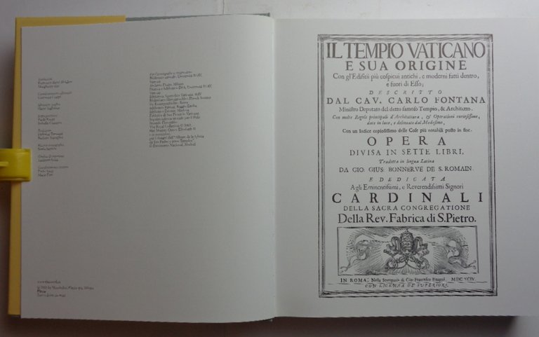 IL TEMPIO VATICANO 1694.